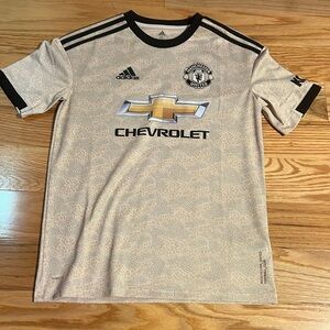 Authentic Manchester United vintage soccer jersey